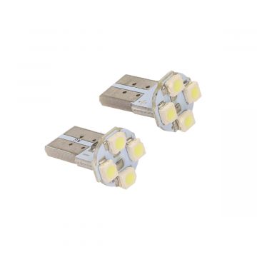 Lampa LED W2.5W T10 12V 2.5W biała 2 sztuki