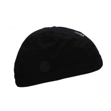 Lampa kask czapka/czapka z daszkiem bawełna czarna otwarta model.