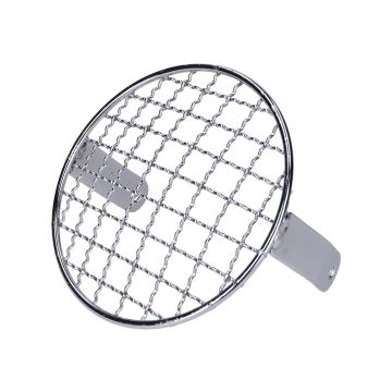 Koplamprooster rond verchroomd universeel 101 OCTANE voor bromfietsen