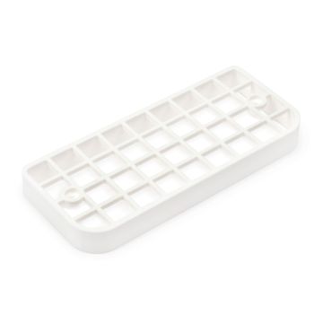 Lamprooster wit SC Piaggio Ciao P/PX vierkant achterlicht (ABS kunststof)