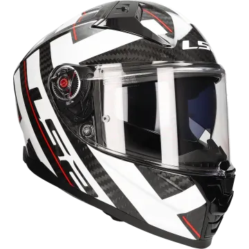 Kask integralny LS2 Vector II Carbon Strong FF811 czarny / biały