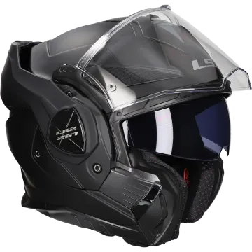 Kask szczękowy LS2 Advant X Solid FF901 matowa czerń