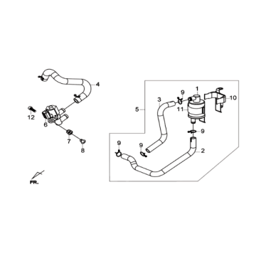 Agregat pneumatyczny Sym Joymax 300I ABS E3 2014-2016
