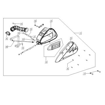 filtr powietrza AGILITY CITY 16 4T 150