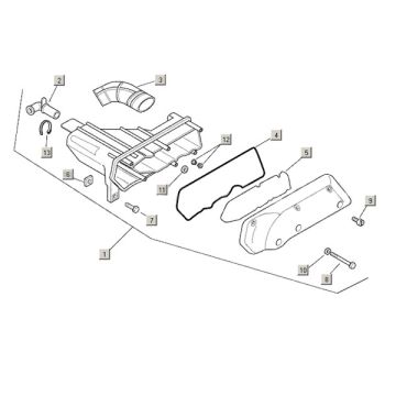 Filtr powietrza Aprilia Mojito Custom 2t (silnik Piaggio) 2004 - 2010