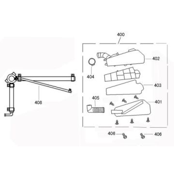 Filtr powietrza China Retro Extra matowy czarny
