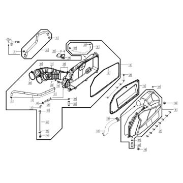 Filtr powietrza Kymco Myroad 700i