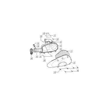 Filtr powietrza Kymco Super9 ac o.m 2-suwowy matowy czarny czerwony