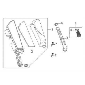 Filtr powietrza Sachs 49er 4-suwowy