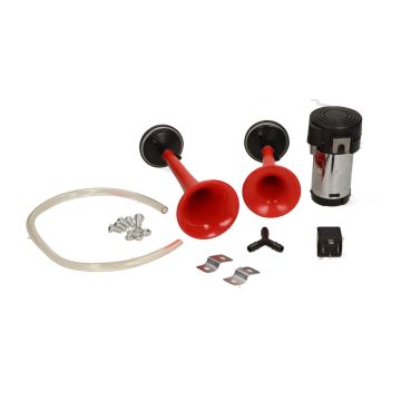 Róg powietrzny 12v uniwersalny 2-rogi ELEC