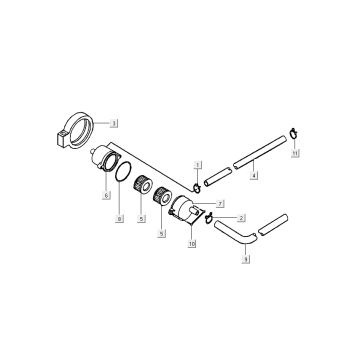 membrana powietrzna Kymco Grand Dink 2-suwowa tytanowa