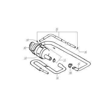 Membrana powietrzna Kymco New Dink 4-suwowa czarna metaliczna