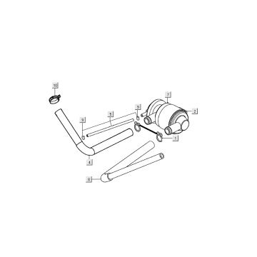 membrana powietrzna Kymco People S 4-suwowy Elegance czarny