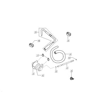 membrana powietrzna Kymco Sento 4-suwowy Czarny Połysk