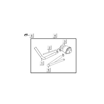Membrana powietrzna Kymco VP50 4t ac techo srebrna