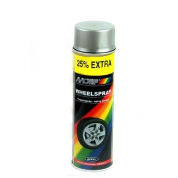 Spray do kół w sprayu szary 500ml Motip
