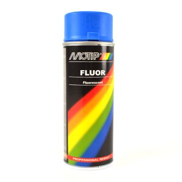Puszka aerozolu fluor blue 400ml Motip