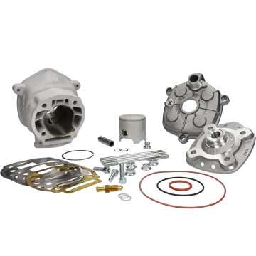 Zestaw cylindra Derbi Senda nowy model 80cc 80mm 3112988 Malossi