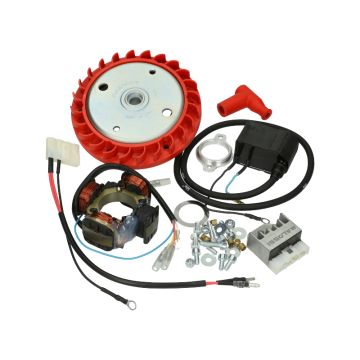 zapłon+elektroniczny zestaw koła zamachowego Vespa ciao/citta/si malossi 5517192