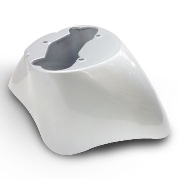 Błotnik przedni Piaggio Zip Sp metaliczny srebrny