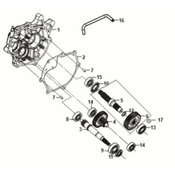 Mission Case - Drive Shaft Sym Orbit III 125I E5