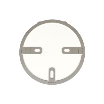 Montageframe voor koplampen universeel helder glas diameter=120mm 12V 35/35W HS1 (H4) met E9 markering voor montage in stuurkop Vespa PV125 (VMA1T,VMA2T),ET3 (VMB1T),Super (VNC1T,VBC1T)