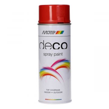 Puszka z sprayem Wysoki Połysk Ogień Czerwony 400ml Ral 3000 Motip