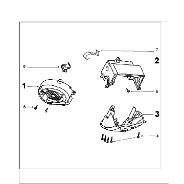 Osłona Silnika Peugeot Speedfight 4 4-Stroke Czerwona/Czarna