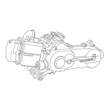 Motorblok compleet AGM VX50i