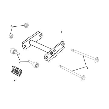 Zawieszenie silnika Peugeot Ludix pro 2-suwowy