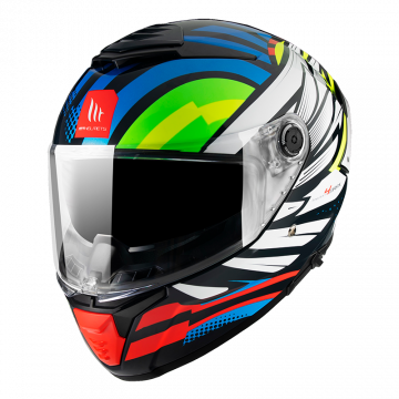 Kask integralny MT Thunder IV sv drax niebieski