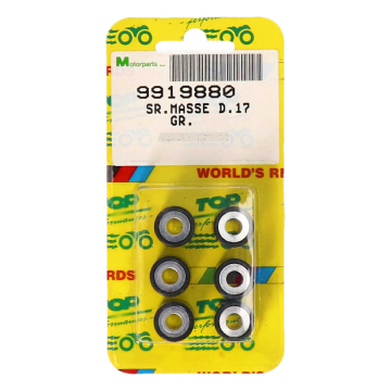 Zestaw rolek wariatora 17x12 Najlepsze występy