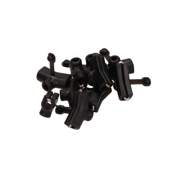 przewód zewnętrzny smaru smoczka (1 = worek (10 sztuk)) czarny