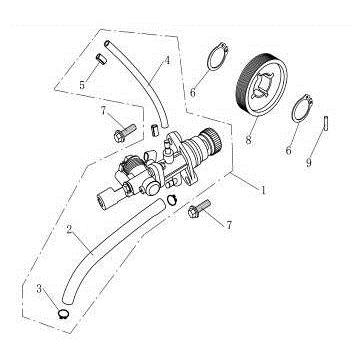 Pompka olejowa China Venom czarna