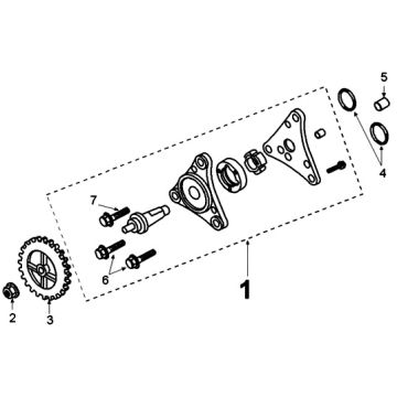 Pompa olejowa Peugeot Kisbee/Django euro4