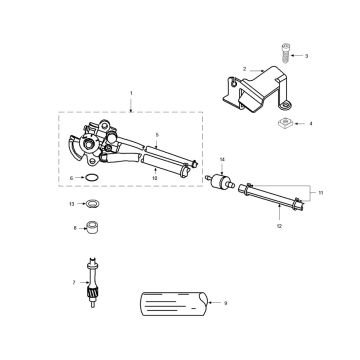 Pompa olejowa Peugeot Speedfight 2 LC E2 2-suwowy