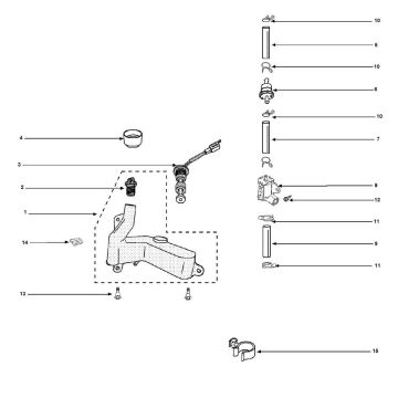 Pompa olejowa Peugeot Vivacity 3 2-suwowa