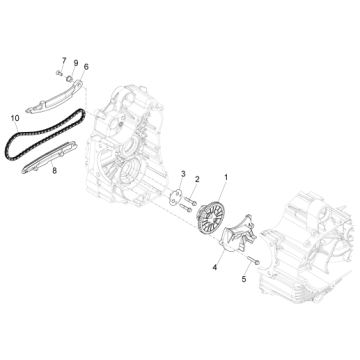 Pompa oleju MP3 500 LT Sport 2014-2016