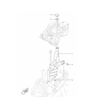 Zbiornik oleju Yamaha Aerox 2-suwowy 2013