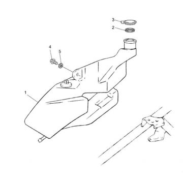 Zbiornik oleju Yamaha Jog-R LC 2-suwowy