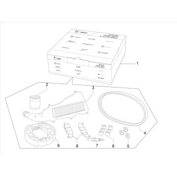 Zegarek Liberty 125 IGET 4T 3V IE E4 ABS 2015 - 2019 (EMEA)