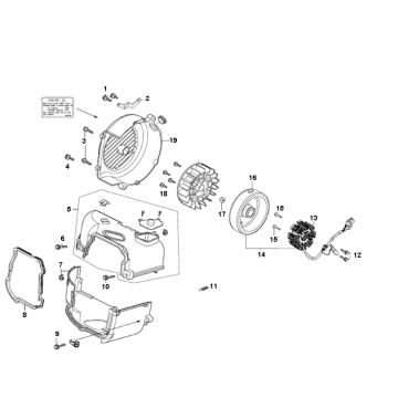 Chłodzenie zapłon Fin Rover Fun 4-suwowy