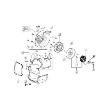 Zapłon - Czapki chłodzące Kymco Like 4-suwowy