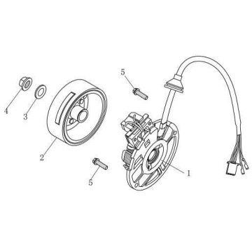 Zapłon AGM Venom biały