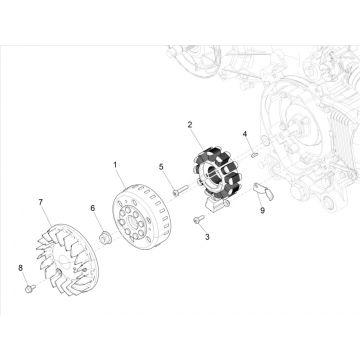 Vespa Primavera 4-suwowy zapłon 3V (wtrysk euro5 IGET) 