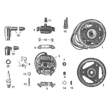 Zundapp C50 Sport 517-21L0 opakowanie