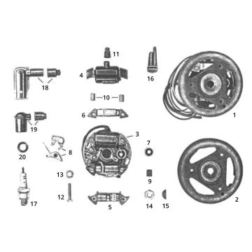 Zundapp GTS 50 517-39L0 tabletki