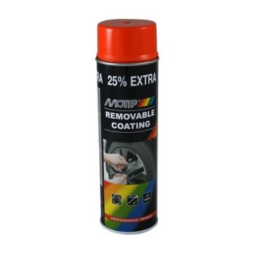 Spray może sprayplast pomarańczowy 500ml Motip