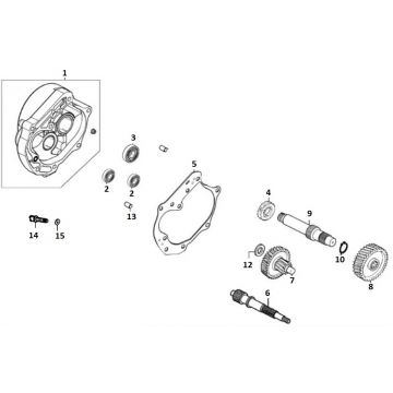 Oś tylna 10/12 GY6 (EURO 4; po 2018 r.)-Achteras 10 / 12 GY6 (EURO 4 na 2018) t tm z