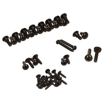 Parker + Zestaw śrub z blachy stalowej/zestaw osłon Piaggio Zip (2000) kompletny